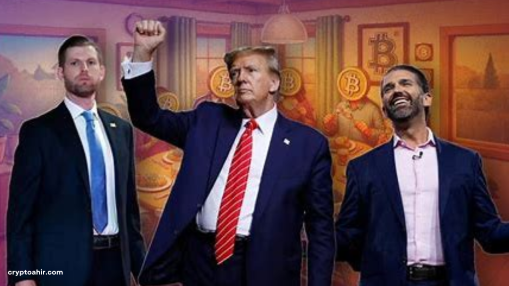 With Bitcoin mining, the Trump family continues their full-scale cryptocurrency blitz. 3 94747755