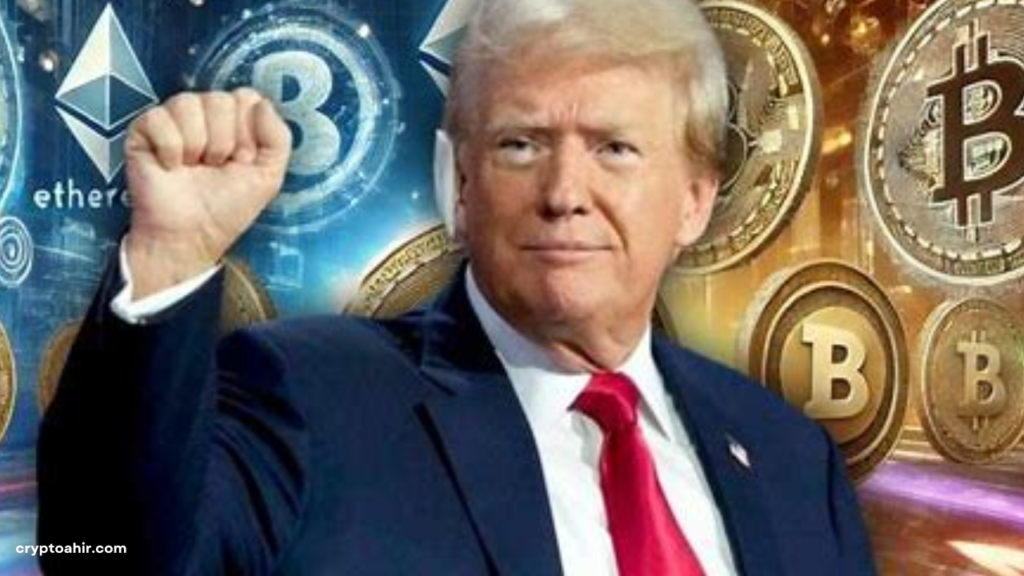Trump's radical plans for Bitcoin and cryptocurrency amid wild price swings are causing growing "panic," according to a leak. 2 597807890